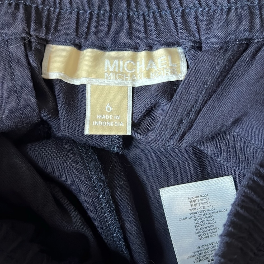 Michael Kors, navy joggers size 6 - Picture 6 of 7